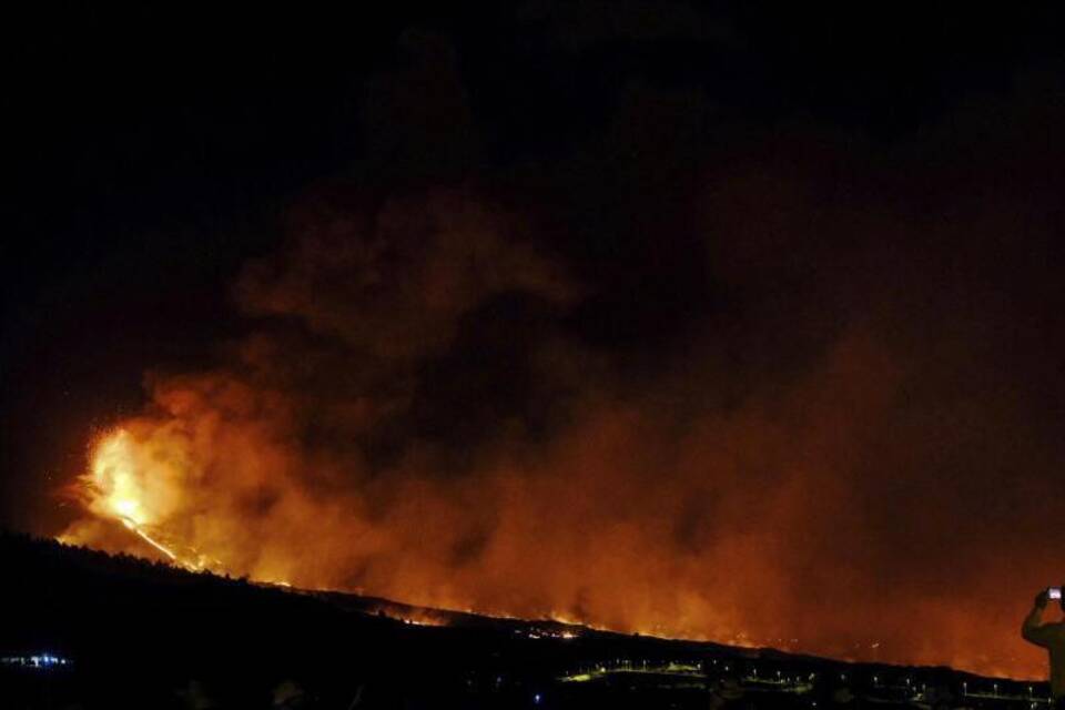 Vulkanausbruch auf Kanareninsel La Palma