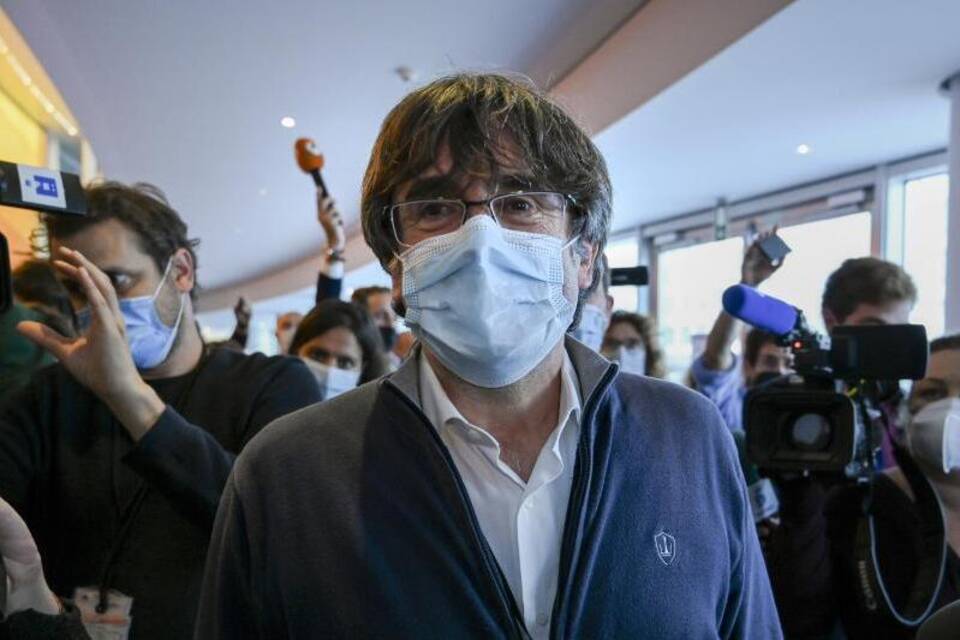 Kataloniens Separatistenführer Puigdemont