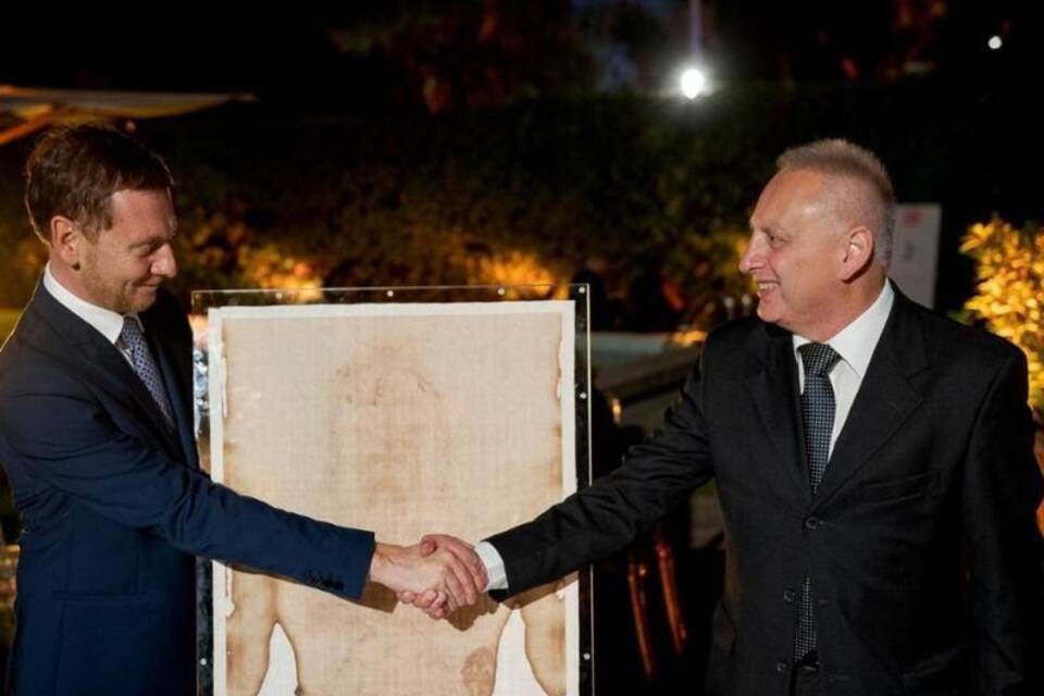Michael Kretschmer trifft Felice Perani Michael Kretschmer trifft Felice Perani