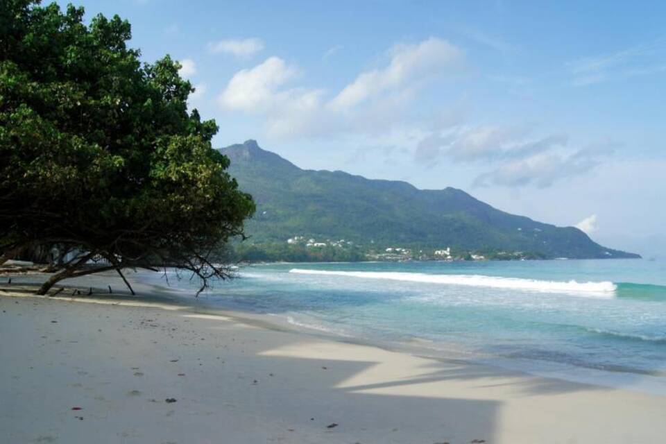 Strand auf den Seychellen