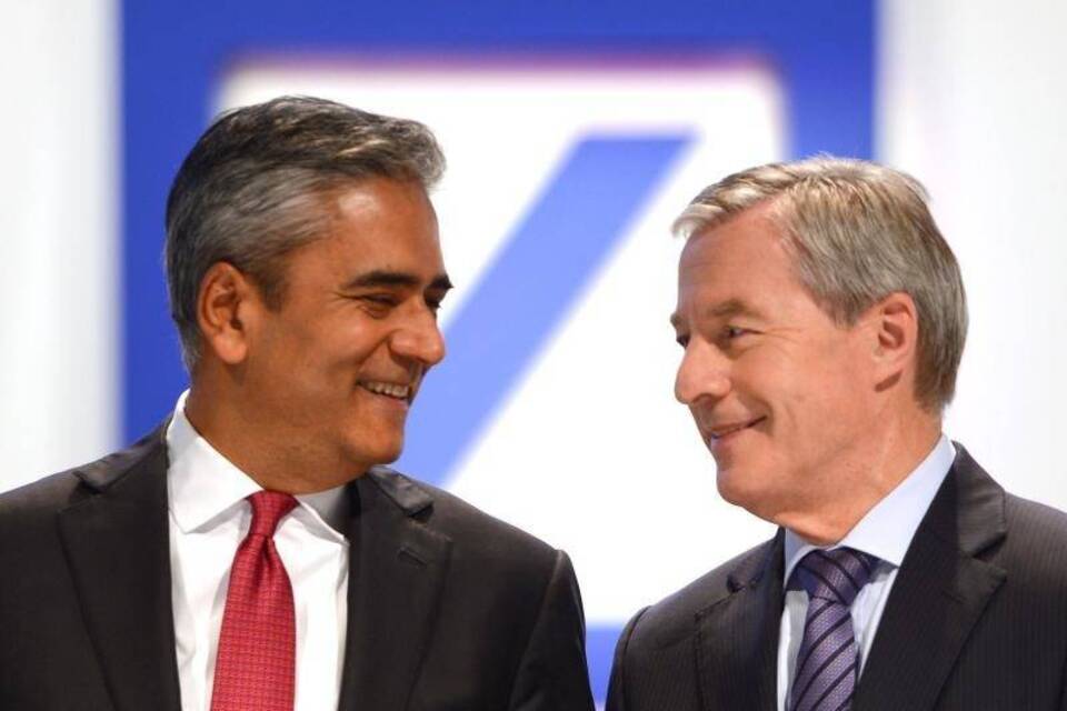 Anshu Jain und Jürgen Fitschen Anshu Jain und Jürgen Fitschen
