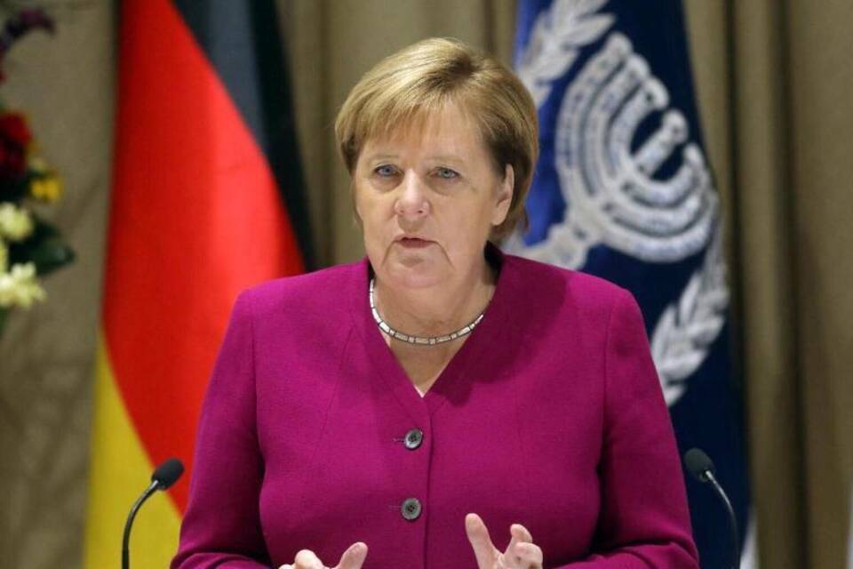 Angela Merkel in Israel