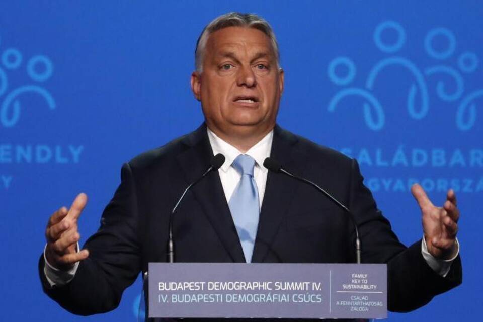 Ungarns Premier Viktor Orban