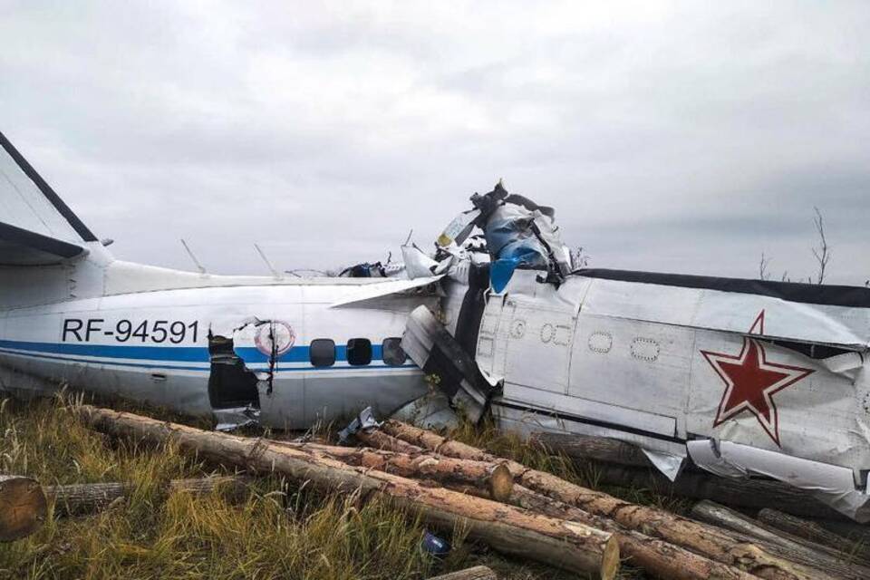 Flugzeugabsturz in Russland