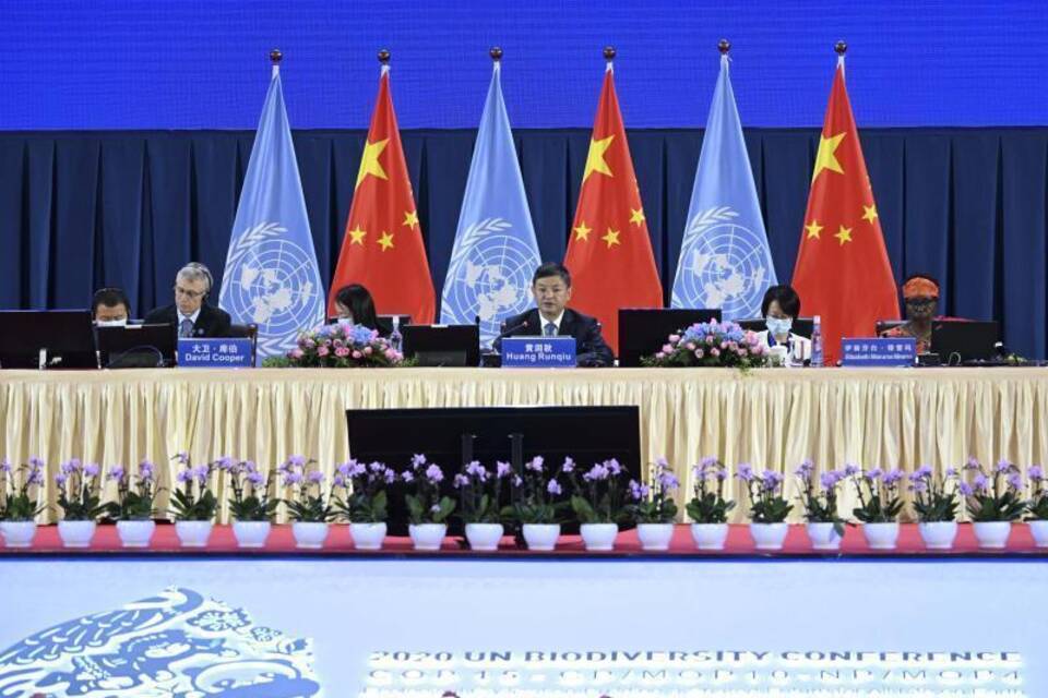 Weltnaturschutzkonferenz in China Weltnaturschutzkonferenz in China