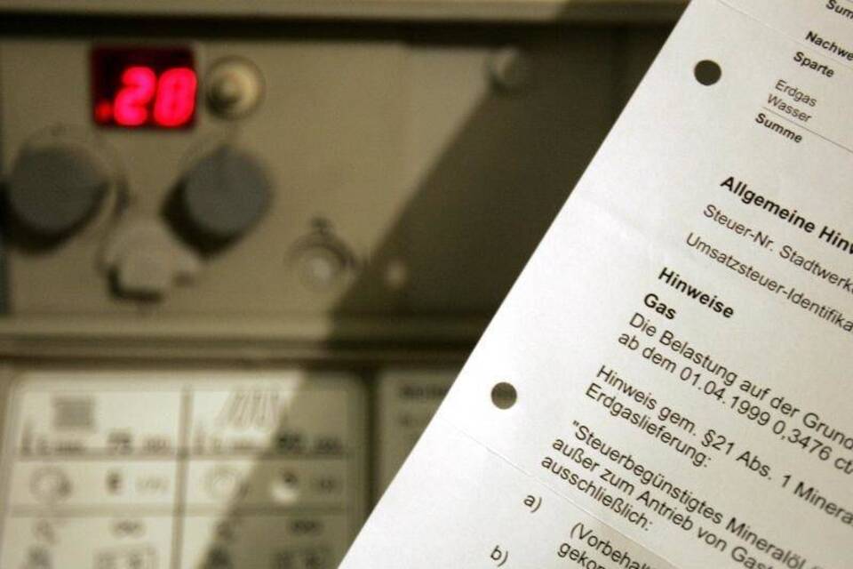 Gasrechnung Gasrechnung