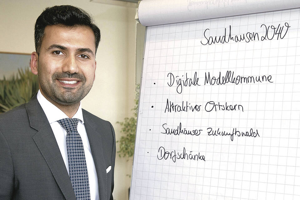 Sandhausen: Bürgermeister Hakan Günes zieht 100-Tage-Bilanz - Rhein