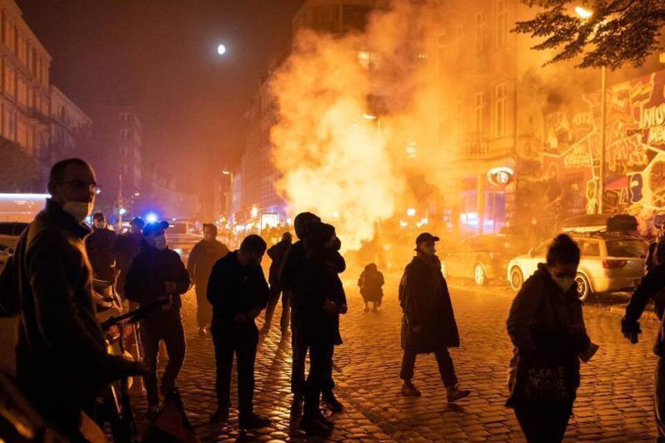 Demonstration in Hamburg