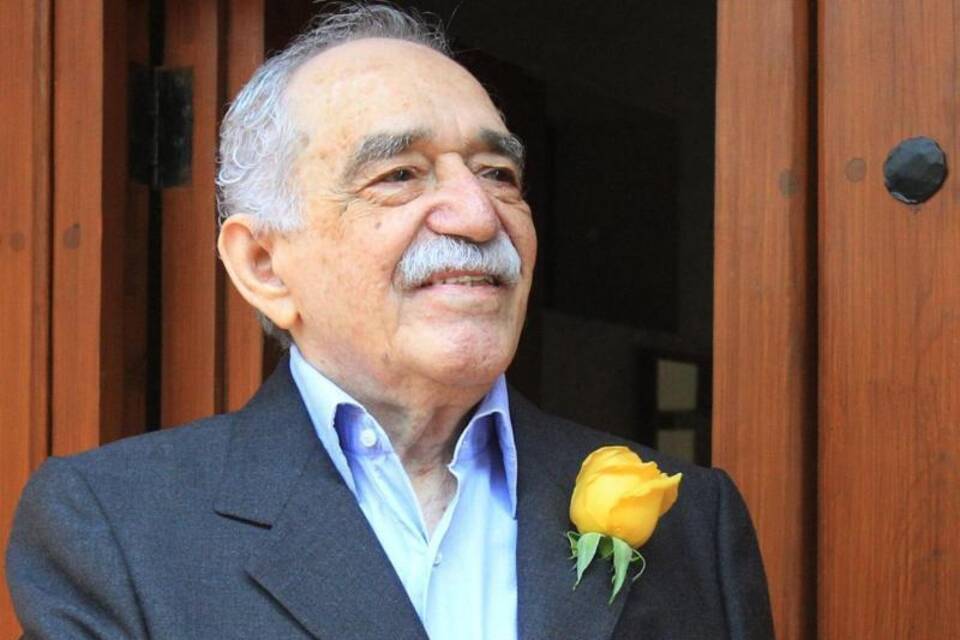 Schriftsteller Gabriel Garcia Marquez