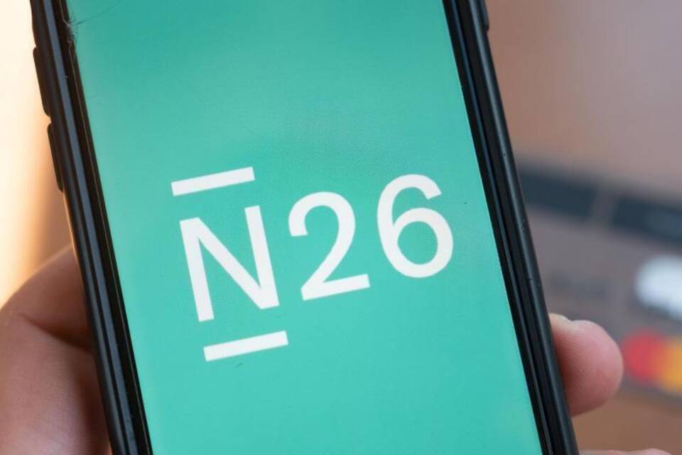 Smartphone-Bank N26