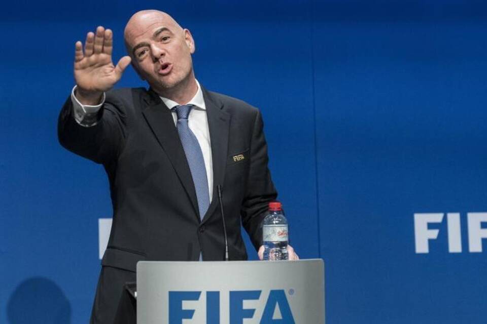 FIFA-Präsident Gianni Infantino FIFA-Präsident Gianni Infantino