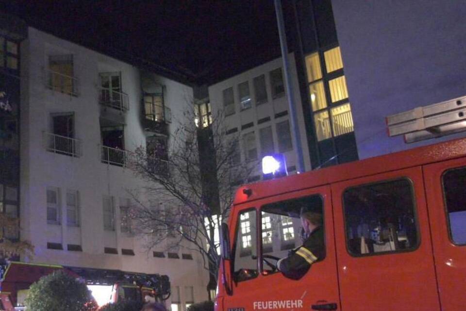 Feuer in der Uniklinik Gießen Feuer in der Uniklinik Gießen