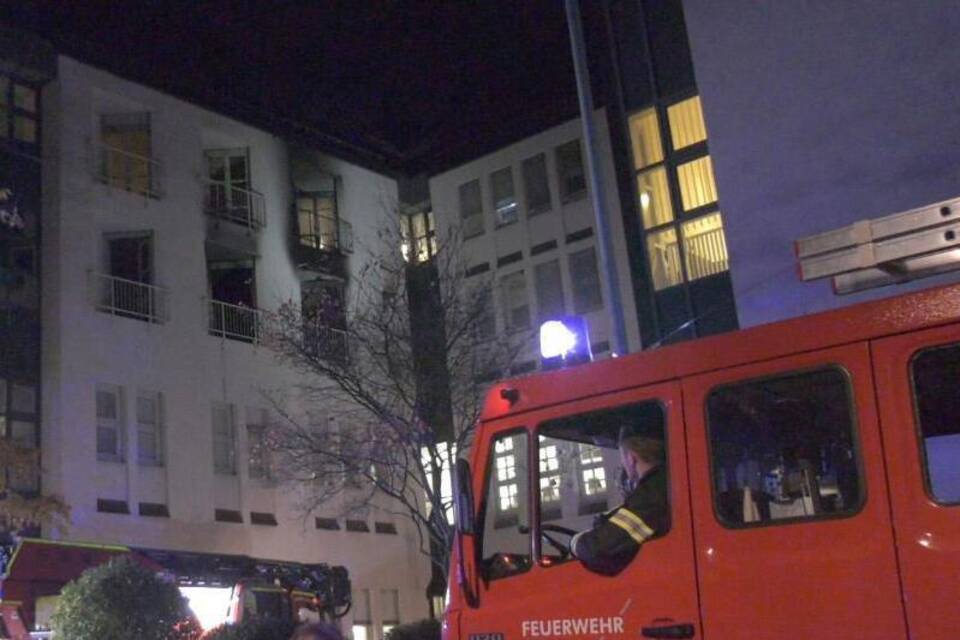 Feuer in der Uniklinik Gießen