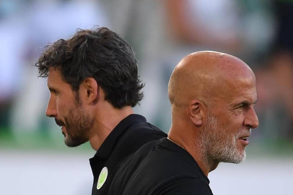 Van Bommel und Frontzeck Van Bommel und Frontzeck