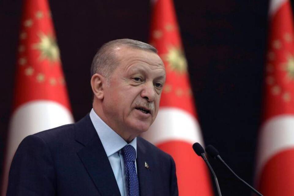 Türkischer Präsident Erdogan Türkischer Präsident Erdogan