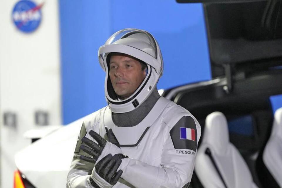 Astronaut Thomas Pesquet