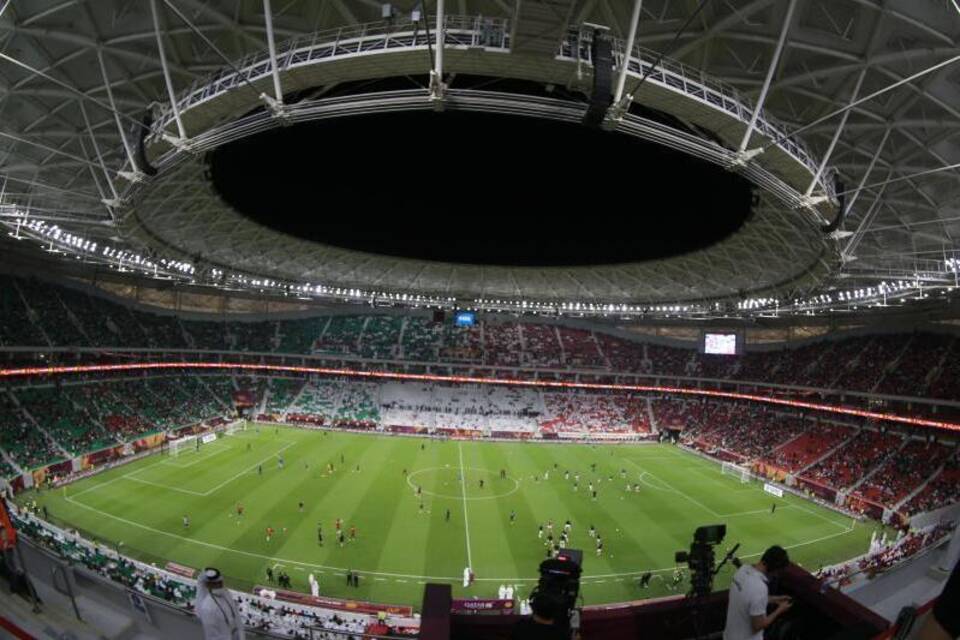 WM-Stadion Al-Thumama in Katar WM-Stadion Al-Thumama in Katar
