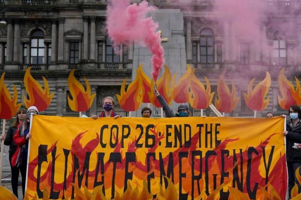 Vor der Weltklimakonferenz in Glasgow Vor der Weltklimakonferenz in Glasgow