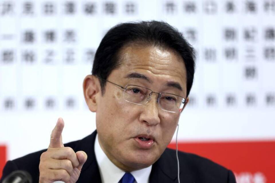 Regierungschef Kishida Regierungschef Kishida