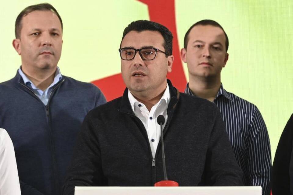 Nordmazedoniens Ministerpräsident Zoran Zaev