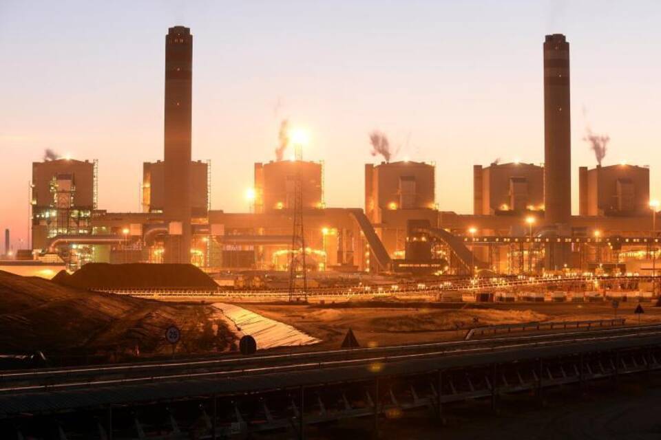 Kohlekraftwerk Medupi in Südafrika