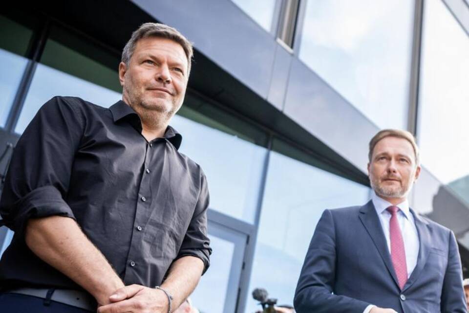 Robert Habeck und Christian Lindner