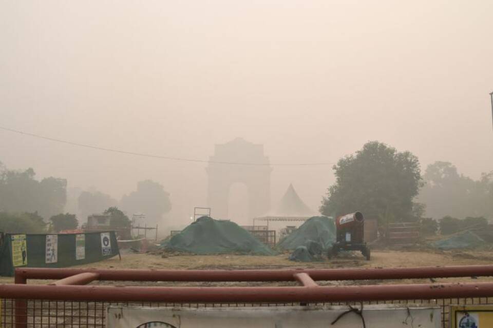 Luftverschmutzung in Indien