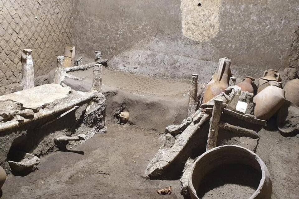 Ausgrabungen in Pompeji Ausgrabungen in Pompeji