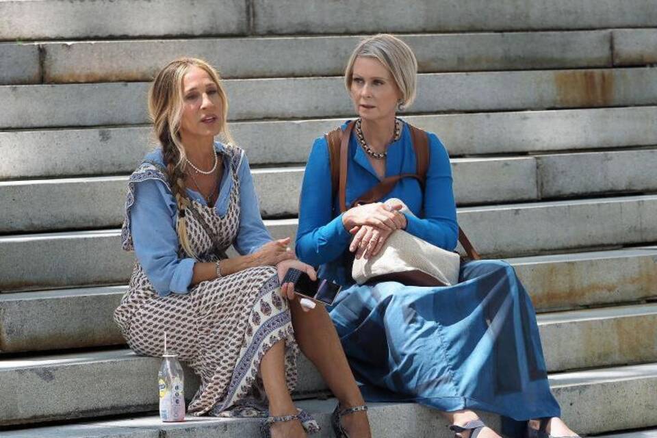 Sarah Jessica Parker + Cynthia Nixon Sarah Jessica Parker + Cynthia Nixon