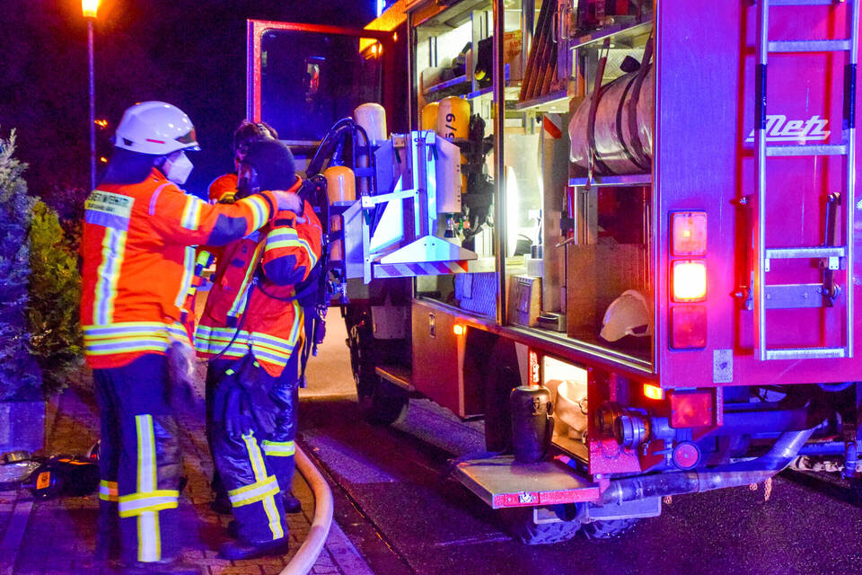 Feuerwehreinsatz in Sinsheim