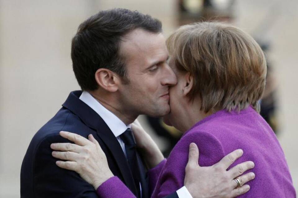 Merkel und Macron Merkel und Macron