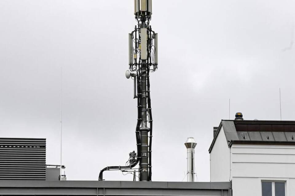 Mobilfunk-Sendemast der Telekom