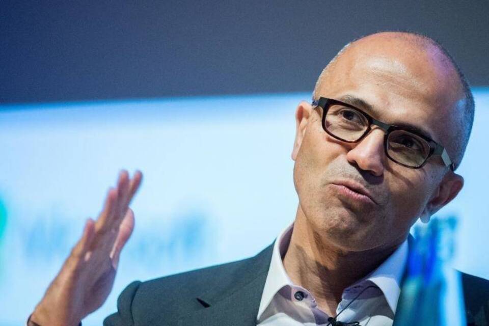 Microsoft-Chef Satya Nadella Microsoft-Chef Satya Nadella
