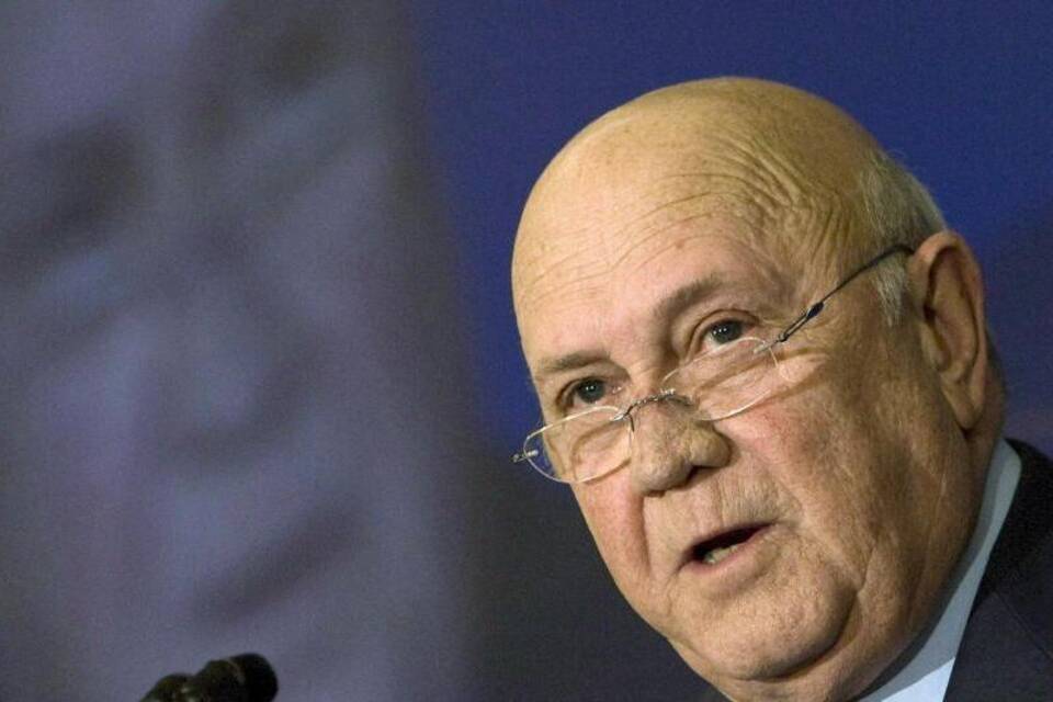 Südafrikas ehemaliger Präsident de Klerk ist tot Südafrikas ehemaliger Präsident de Klerk ist tot