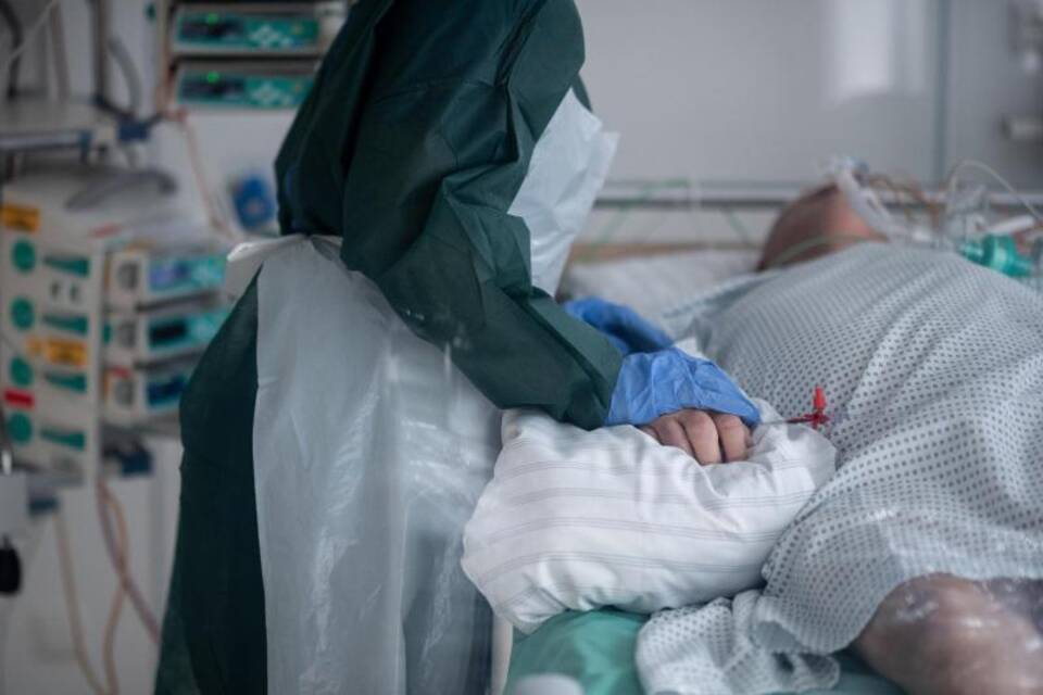 Covid-Patient auf Intensivstation