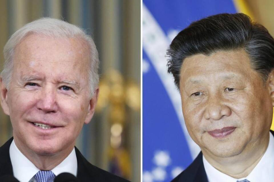 Biden und Xi