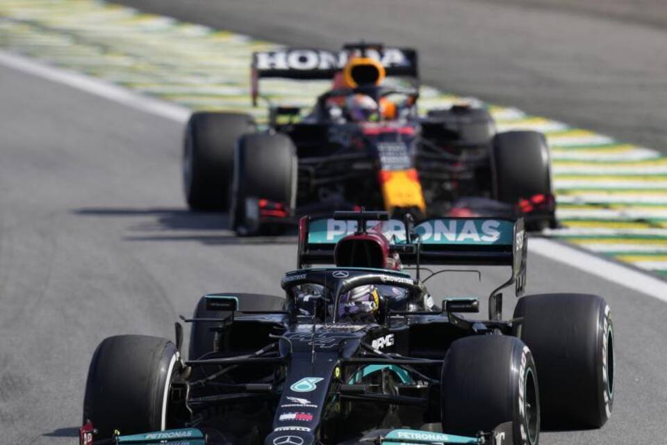 Hamilton und Verstappen Hamilton und Verstappen
