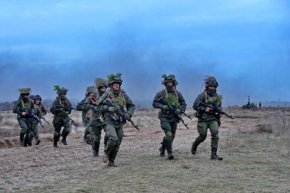 Ukrainische Soldaten