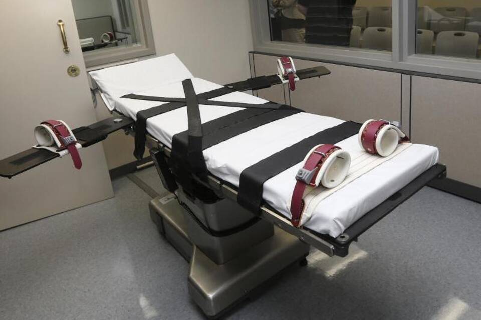 Hinrichtungskammer des Oklahoma State Penitentiary