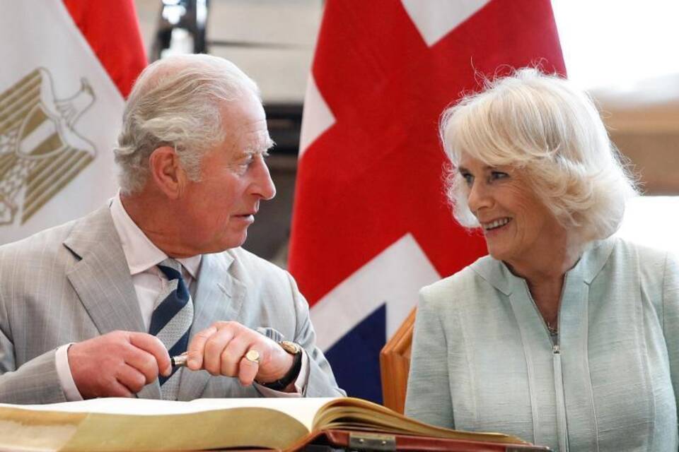 Prinz Charles und Herzogin Camilla in Ägypten Prinz Charles und Herzogin Camilla in Ägypten