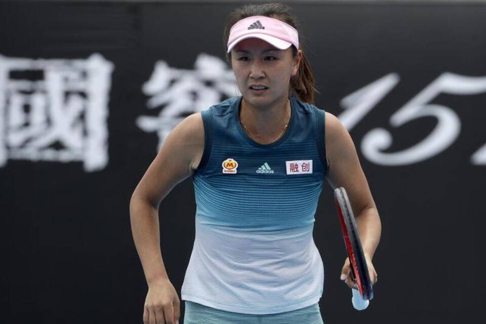 Tennisspielerin Peng Shuai Tennisspielerin Peng Shuai