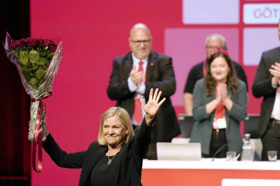 Magdalena Andersson zur schwedischen Ministerpräsidentin gewählt Magdalena Andersson zur schwedischen Ministerpräsidentin gewählt