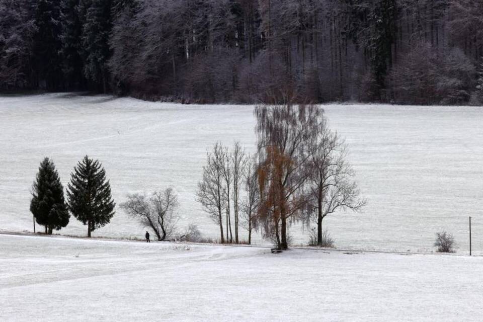 Schnee in Bayern Schnee in Bayern