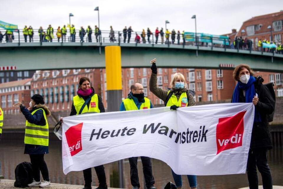 Warnstreik im öffentlichen Dienst