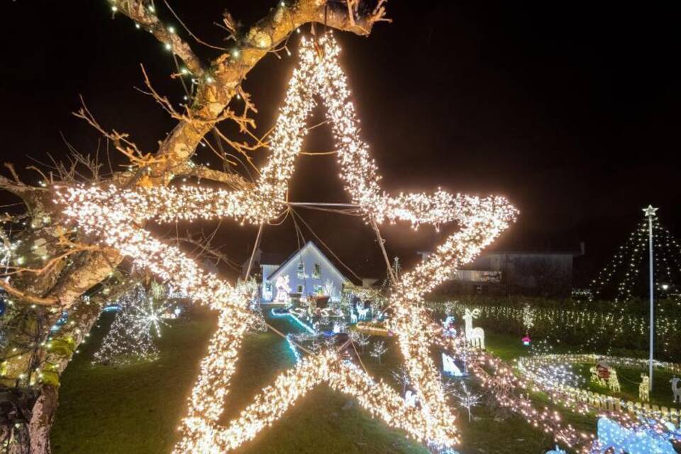Weihnachtshaus in Mössingen Weihnachtshaus in Mössingen