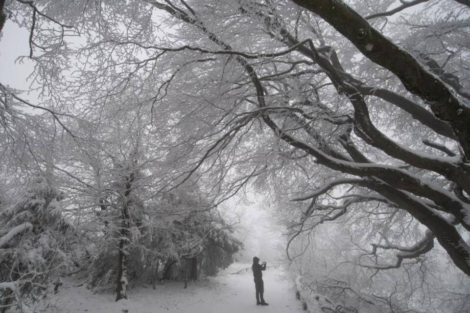 Schnee im Taunus Schnee im Taunus