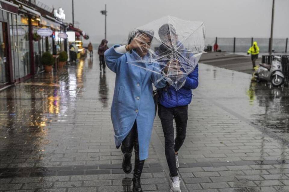 Sturm in Istanbul