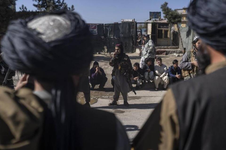 Taliban-Kämpfer in Afghanistan Taliban-Kämpfer in Afghanistan