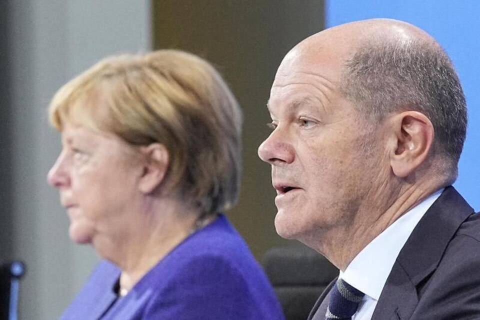 Merkel und Scholz