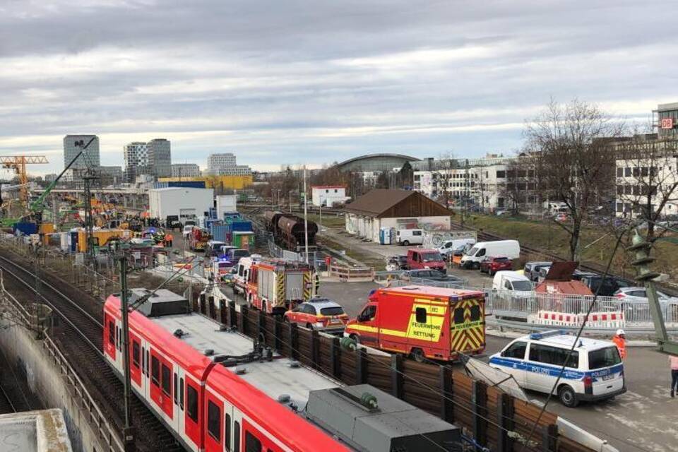 Fliegerbombe in München explodiert